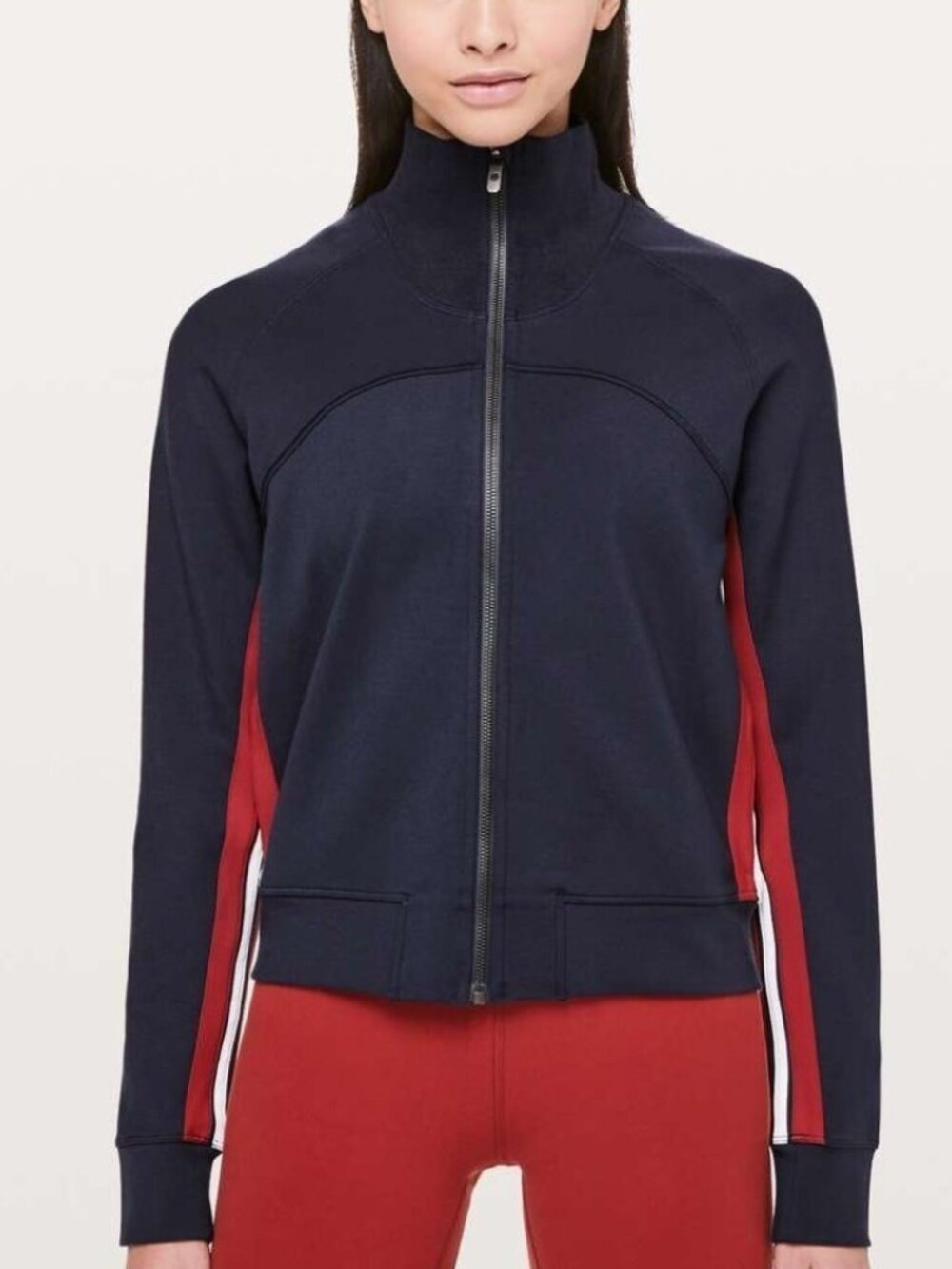 BNWT Lululemon Cover Your Tracks Jacket Size 6 Navy